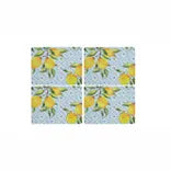 Amalfi Lemons Set of 4 Large Placemats