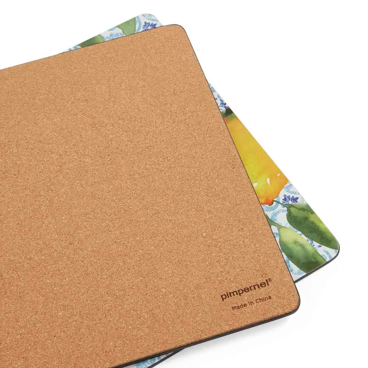 Amalfi Lemons Set of 4 Large Placemats