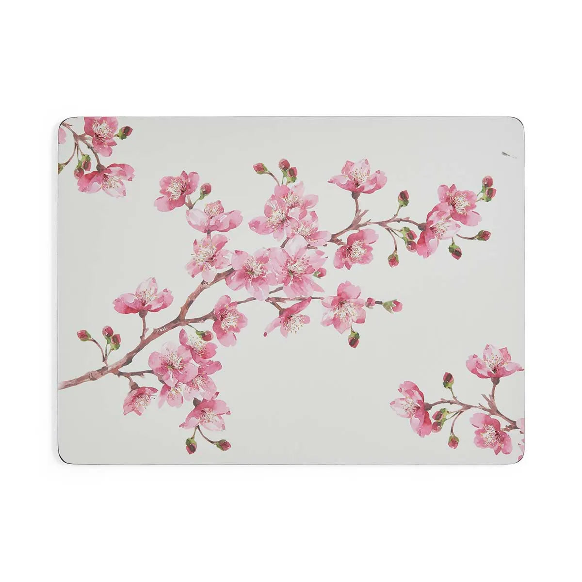 Pink Blossom Set of 4 Large Placemats