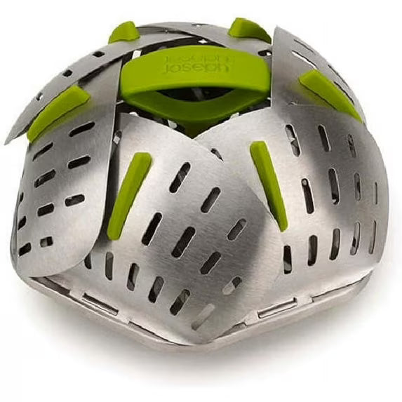 Bloom™ Stainless-steel Folding Steamer Basket