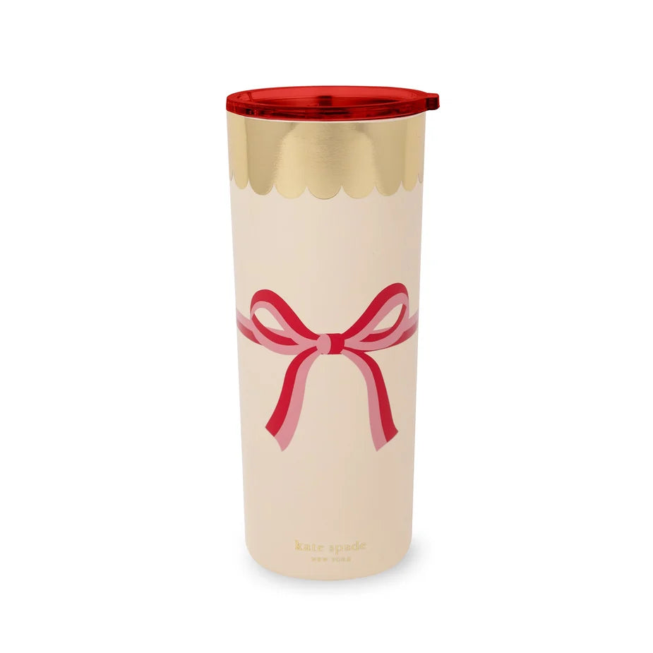 Kate Spade s/s tumbler, Candy Bow