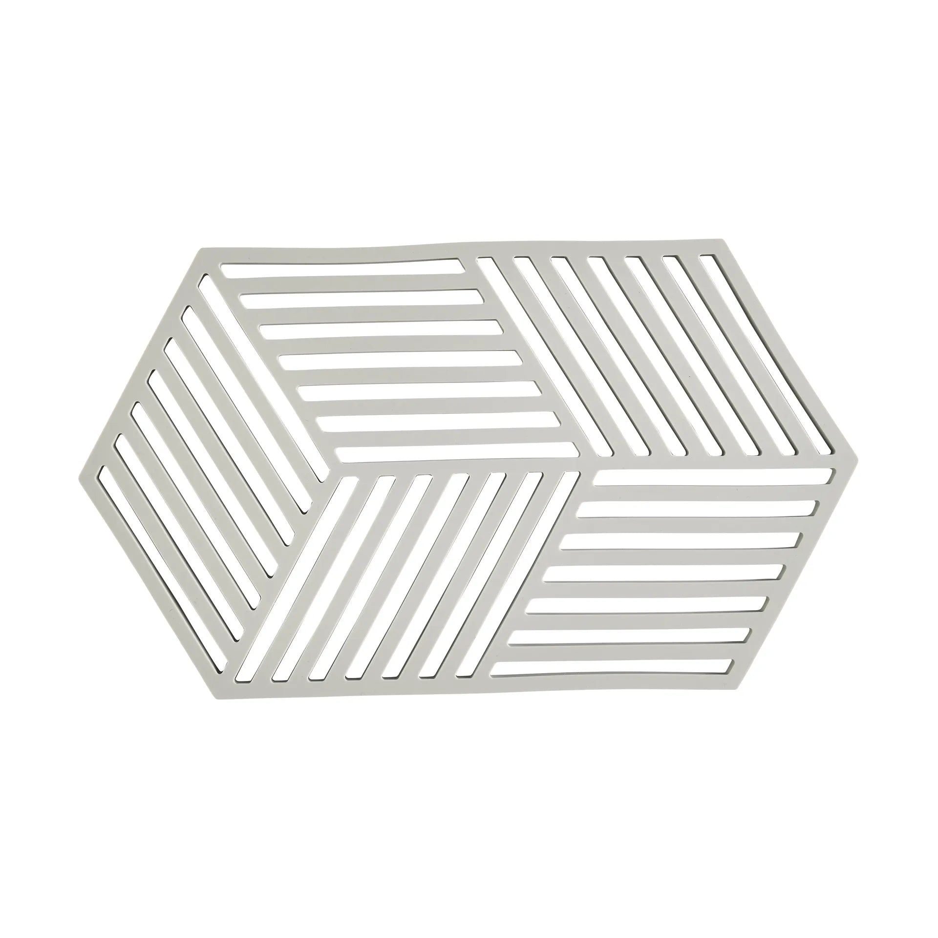 Zone Trivet Hexagon Warm Grey