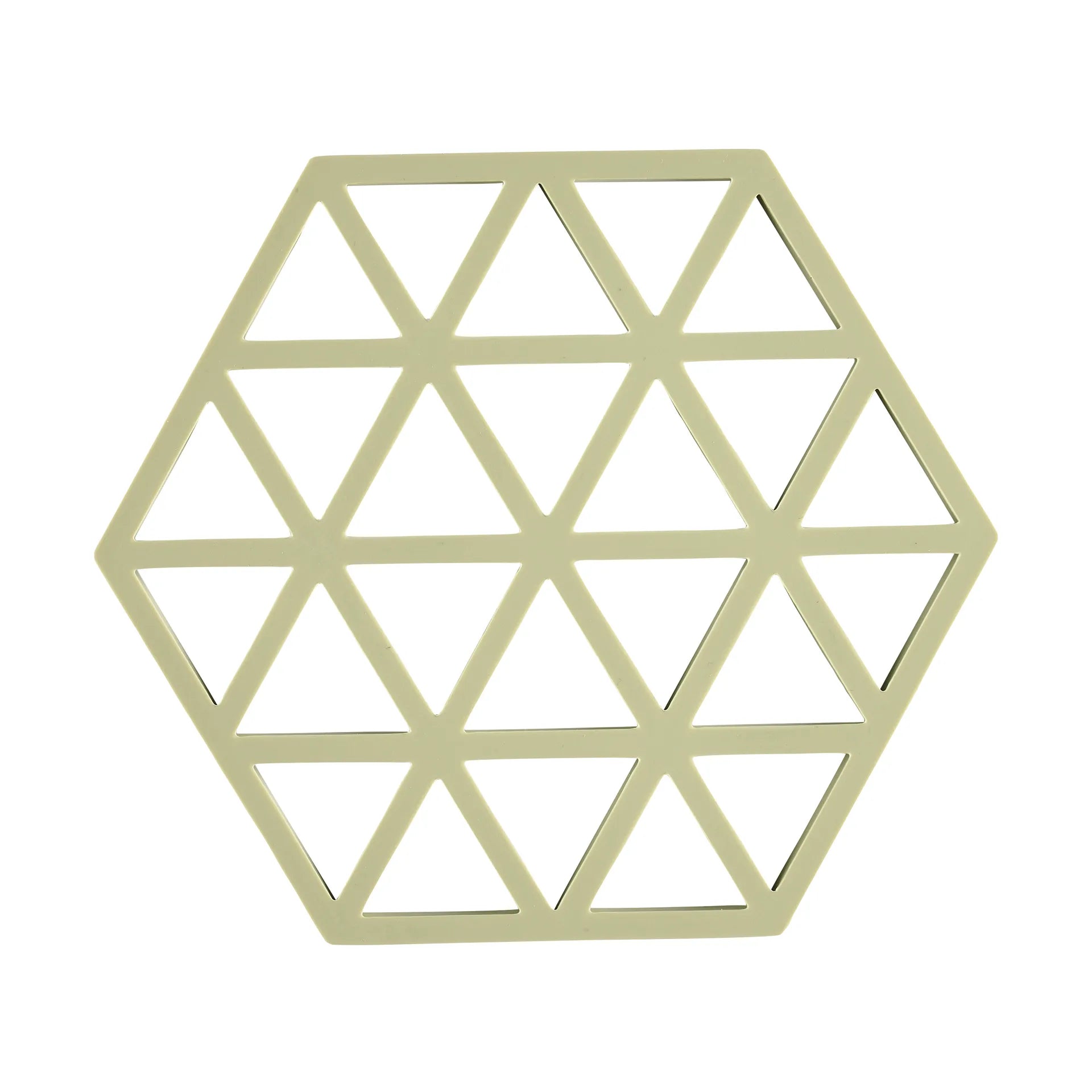 Zone Trivet Triangles Matcha Green