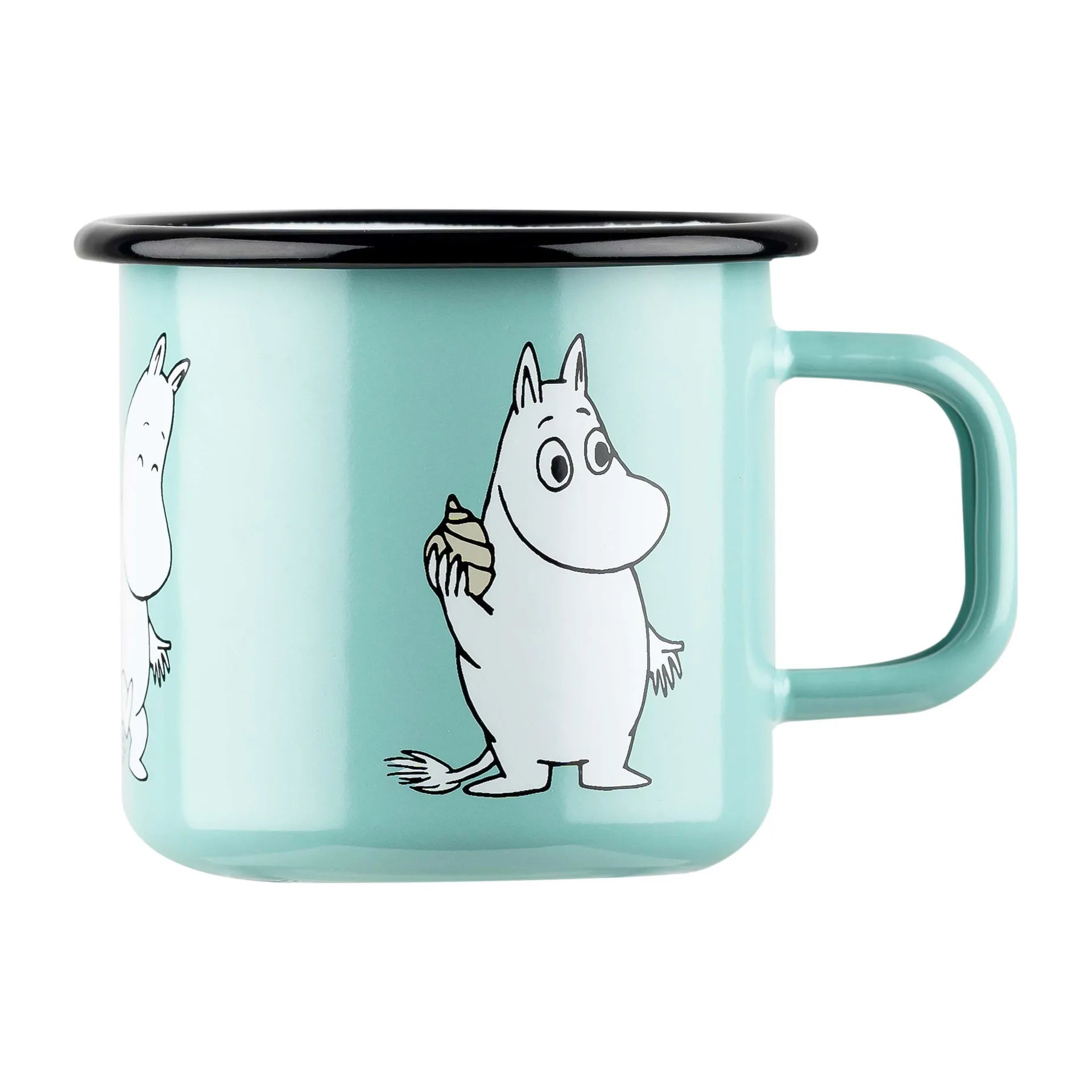 MOOMIN ENAMEL MUG, RETRO MINT