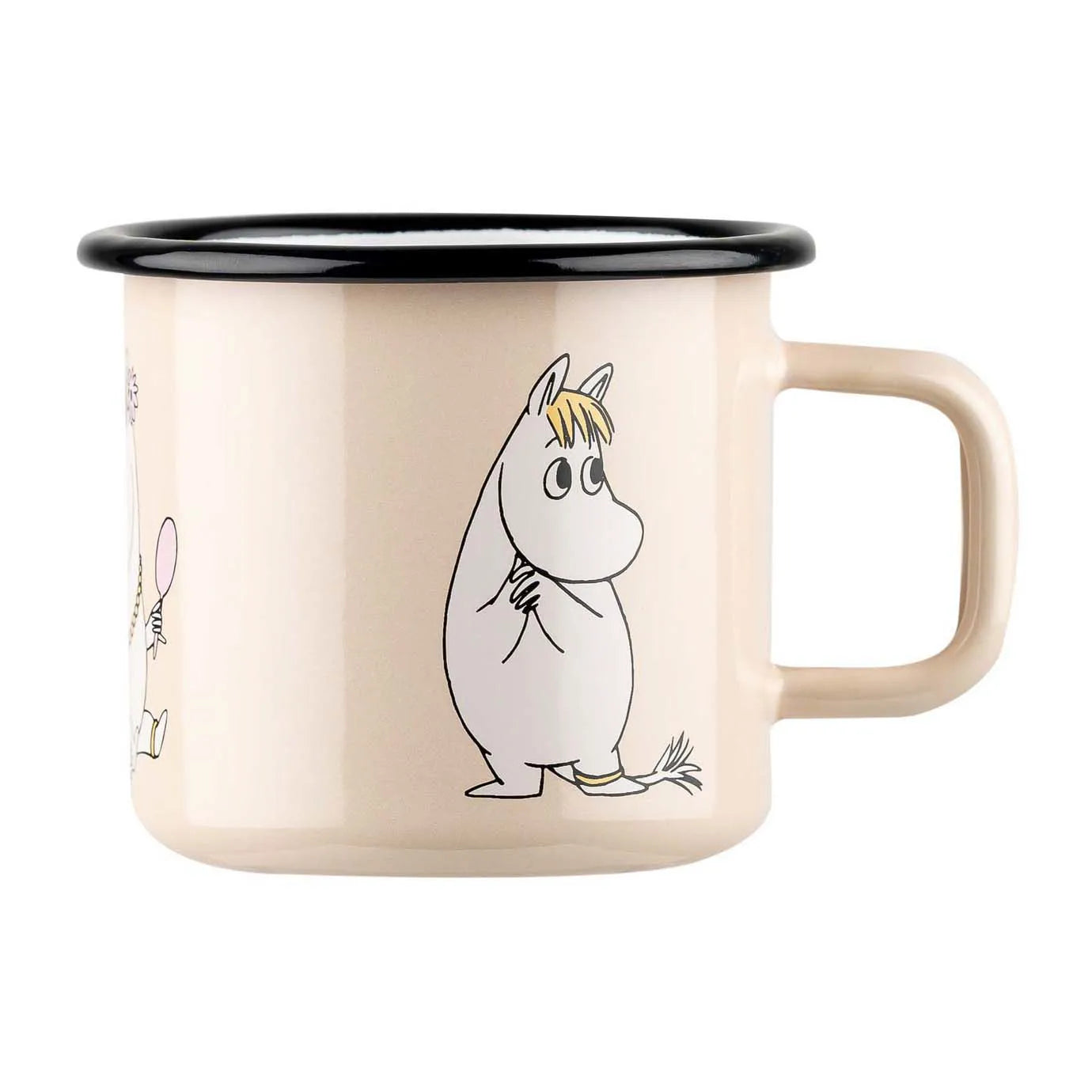 MOOMIN ENAMEL MUG, SNORKMAIDEN BEIGE