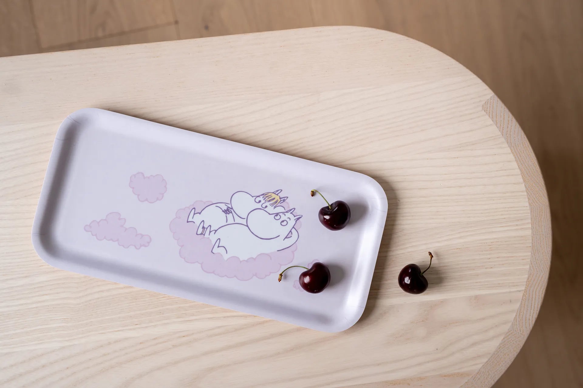 MOOMIN TRAY 27X13, IN THE CLOUDS