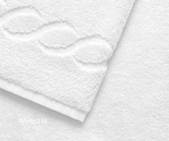 Christian Fischbacher Towel ROMANCE White