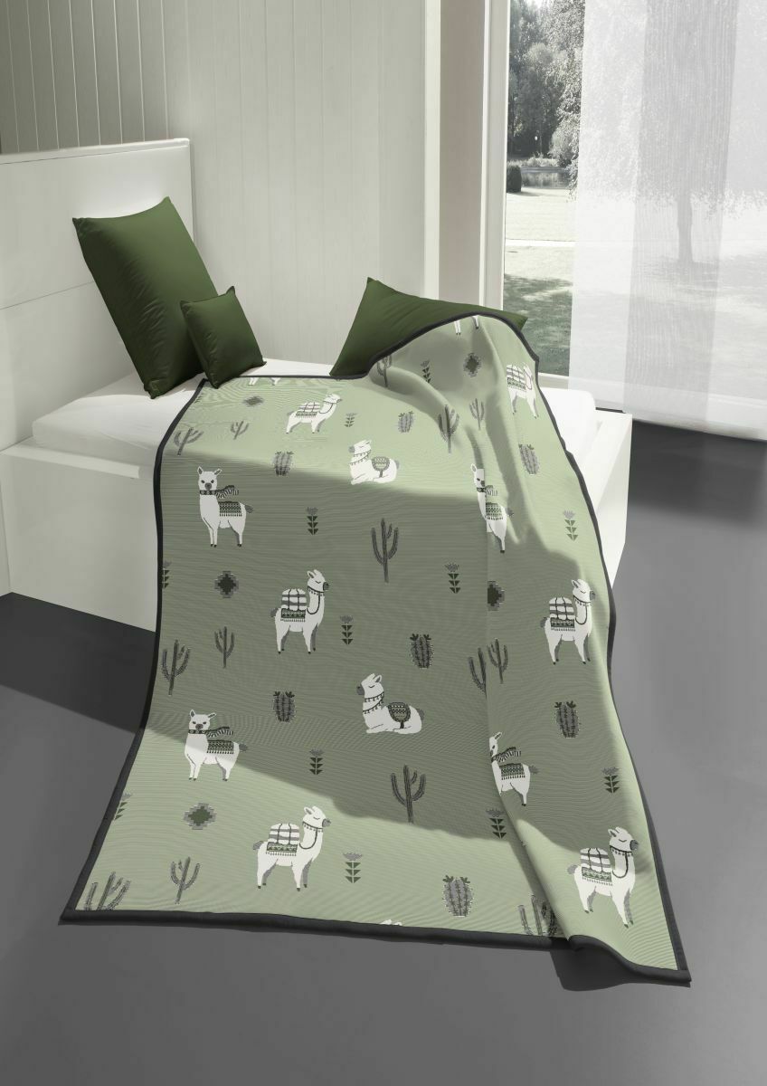 Pako Lotus Blanket, Olive 150x200