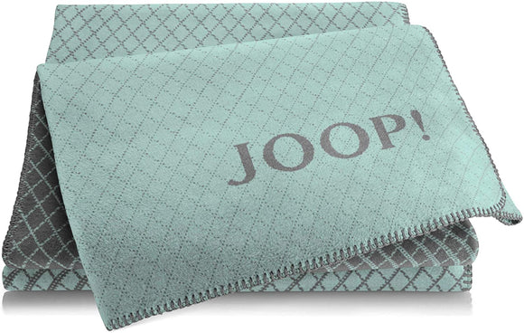 Joop! Diamond Blanket, Aqua/Slate 150x200