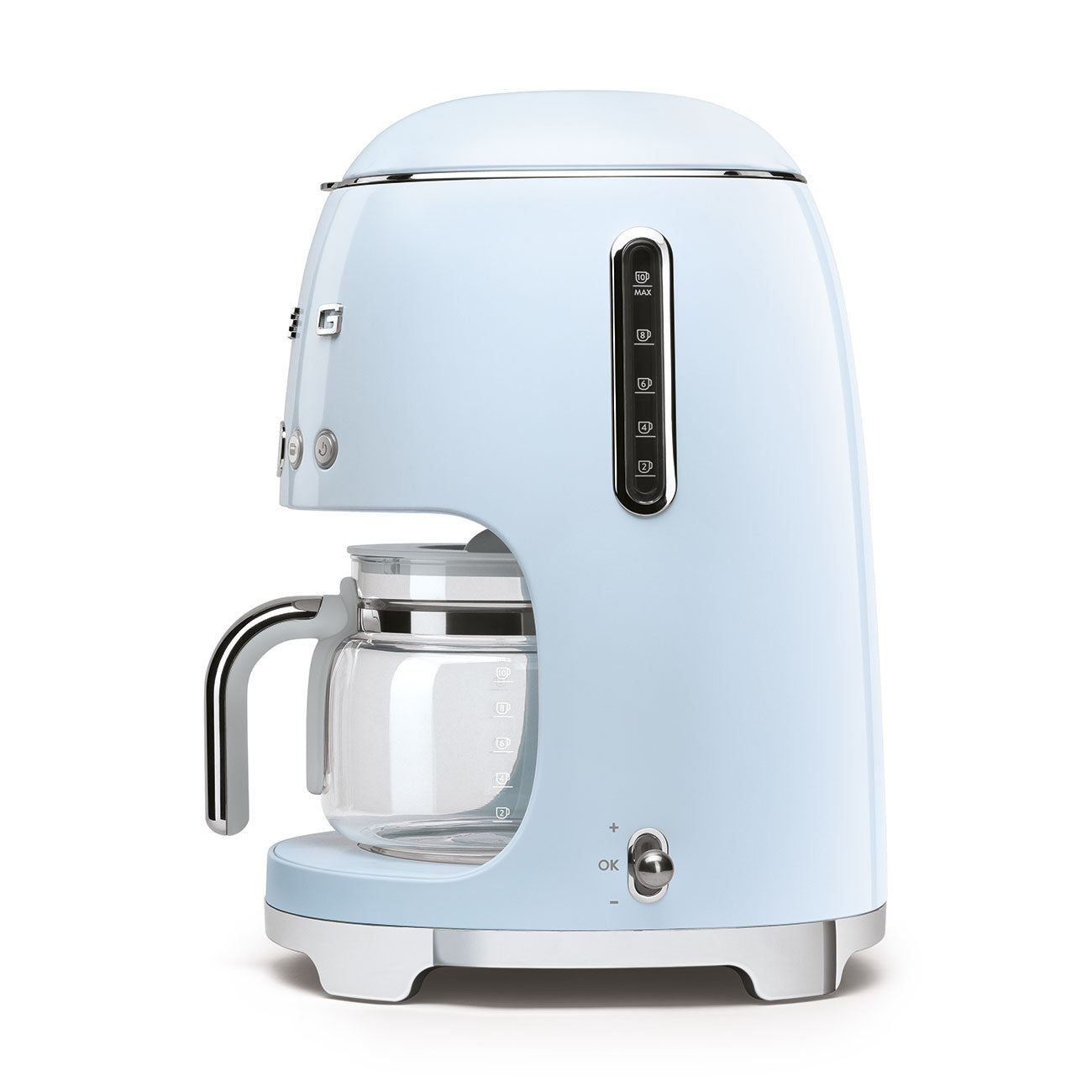 SMEG Drip Filter Coffee Machine, Pastel Blue