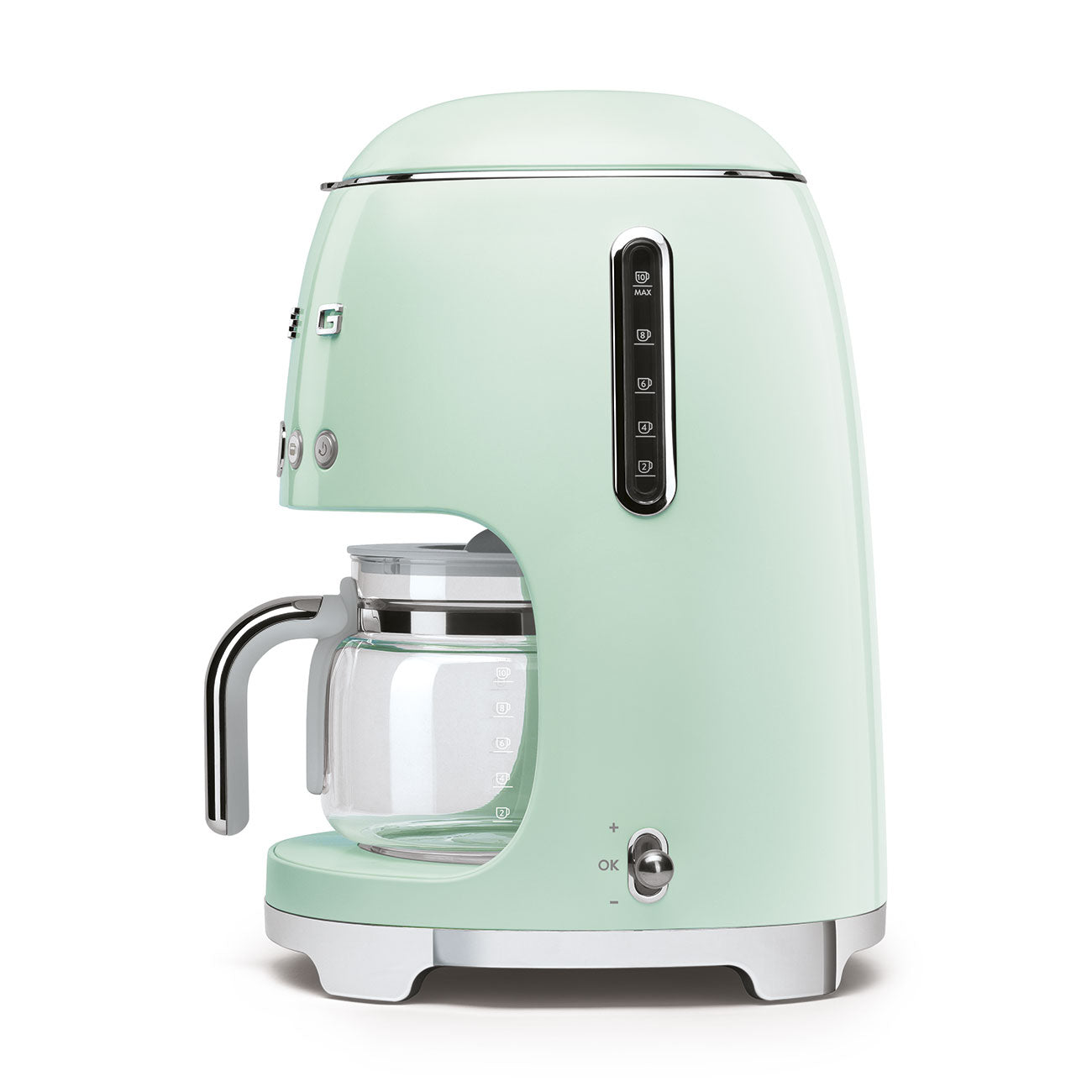 SMEG Drip Filter Coffee Machine, Pastel Green