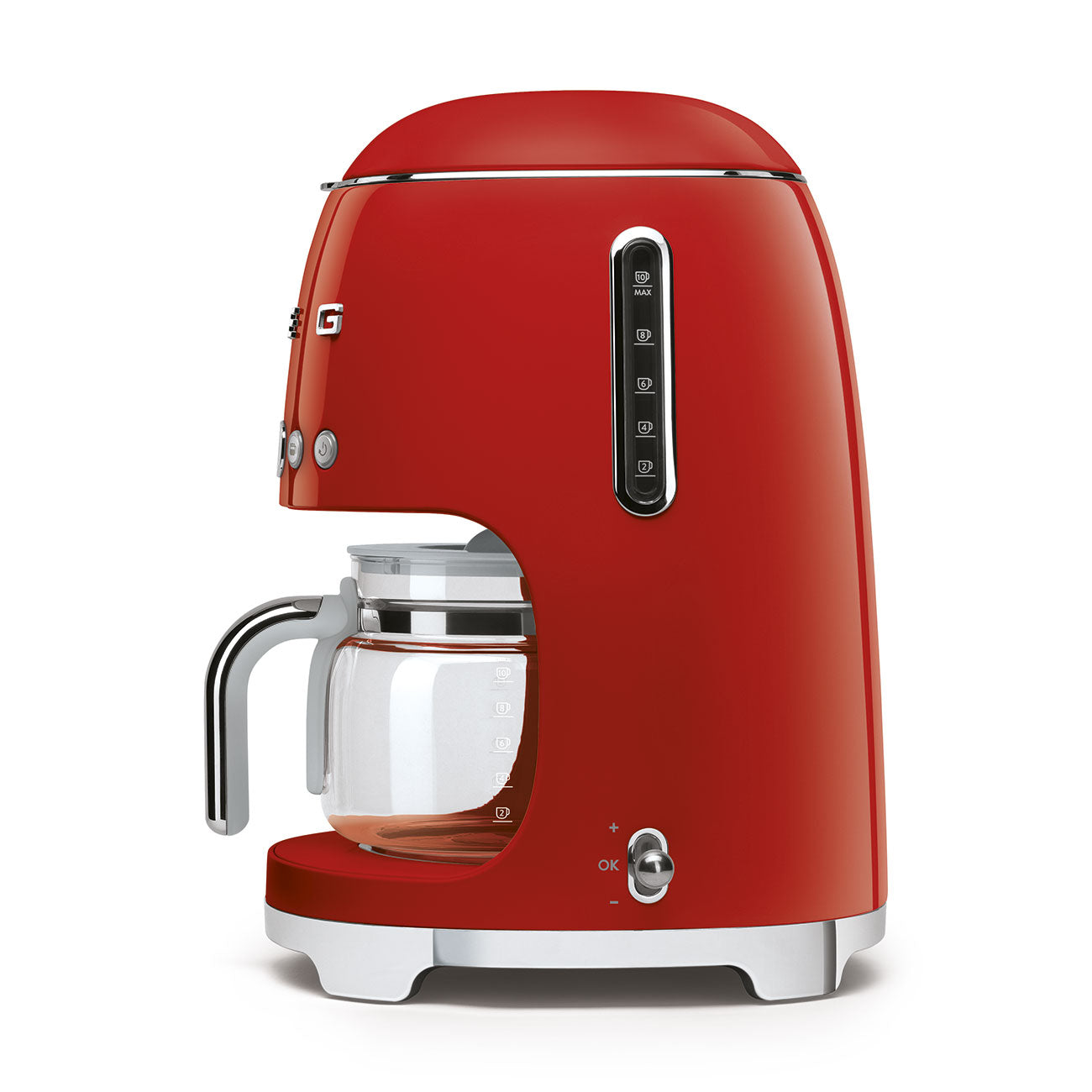SMEG Drip Filter Coffee Machine, Red