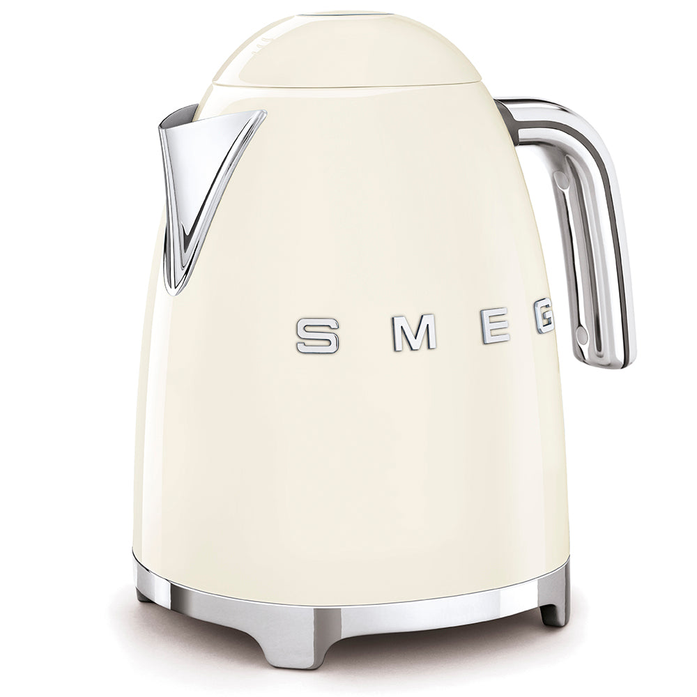 SMEG Kettle 3D Logo, Matte Champagne –