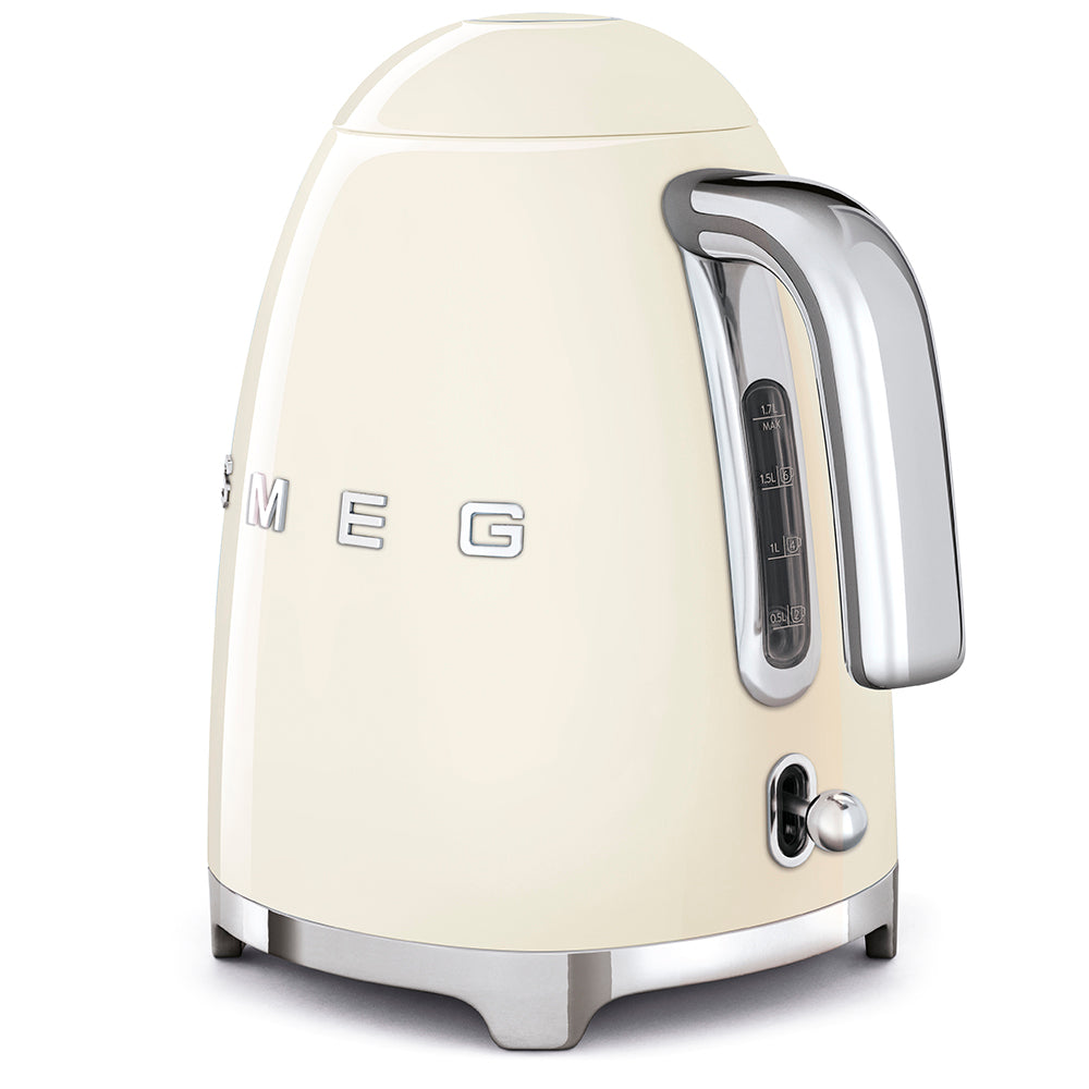 SMEG Kettle 3D Logo, Cream