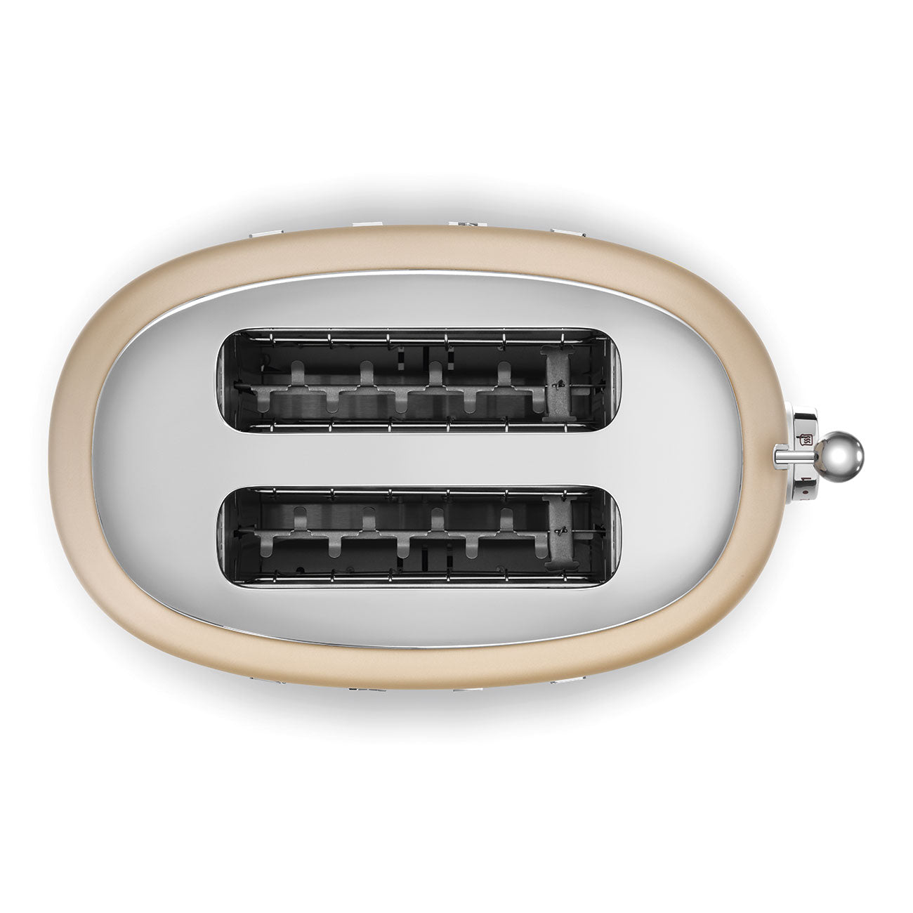 SMEG 2 Slice Toaster, Matt Champagne