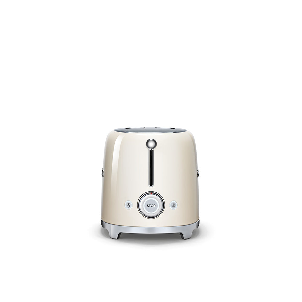 SMEG 2 Slice Toaster, Cream