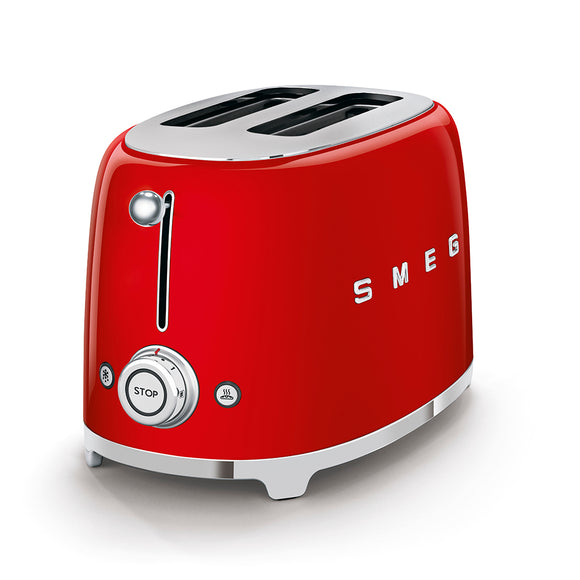 SMEG 2 Slice Toaster, Red