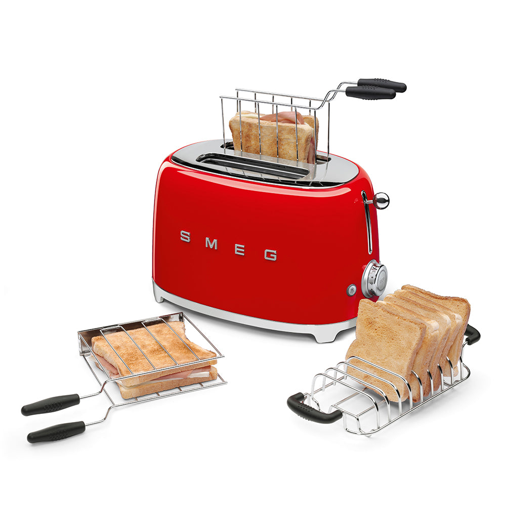 SMEG 2 Slice Toaster, Red