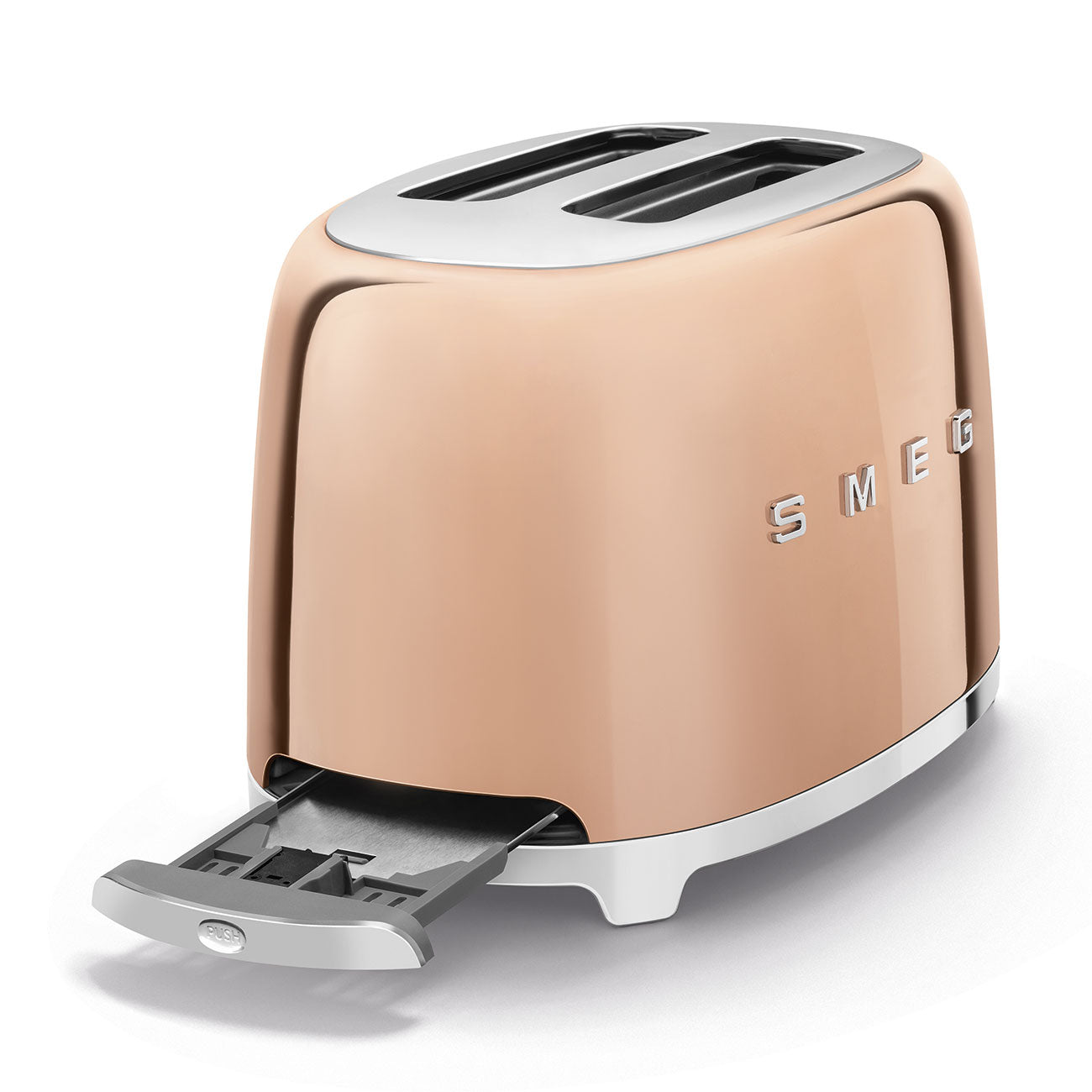 SMEG 2 Slice Toaster, Rose Gold
