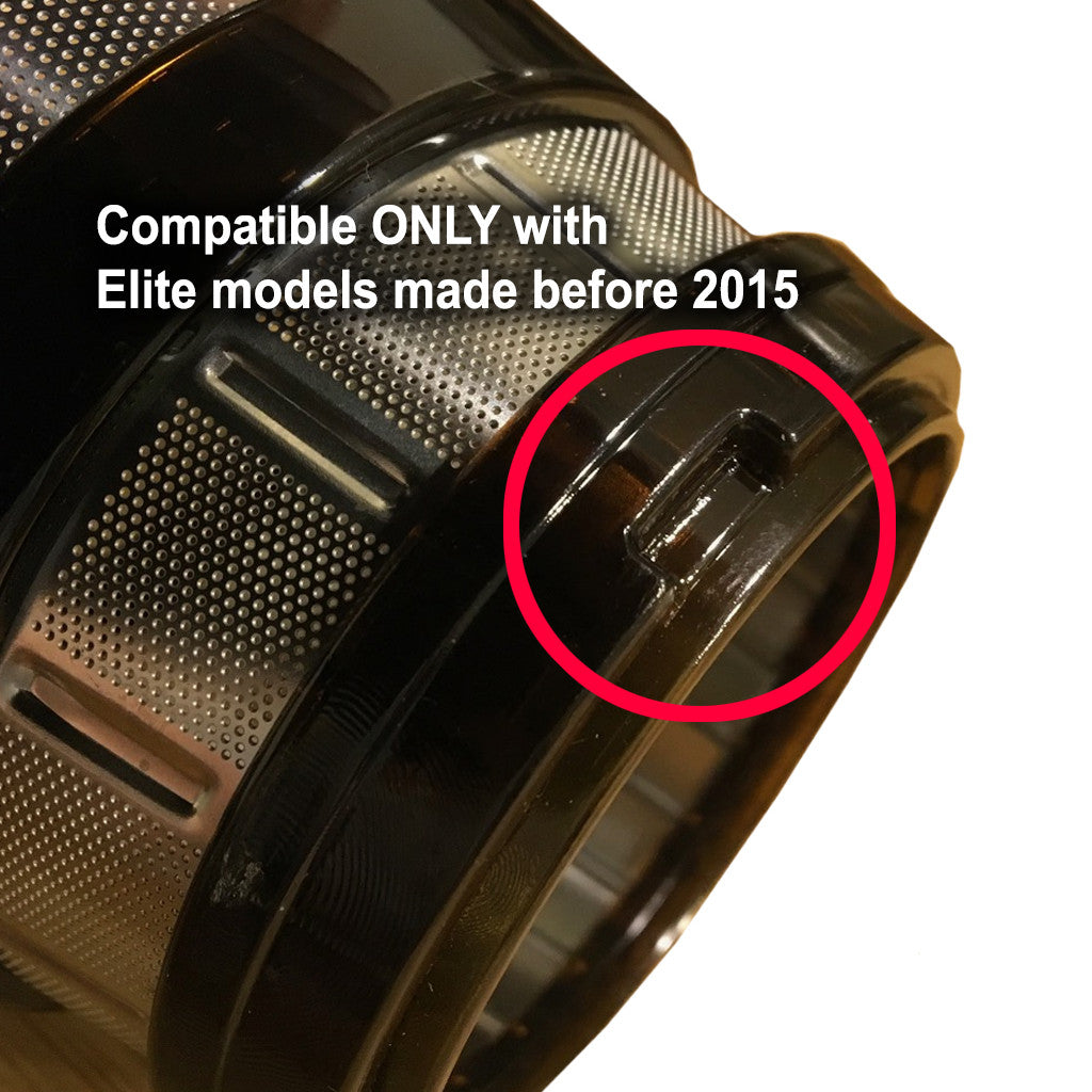 Hurom HH/HG Elite Slow Juicer (Before 2015) Spare Parts: Ultem Strainer, Coarse