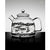 Trendglas Water Kettle with Glass Lid