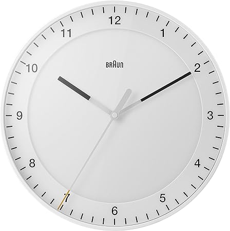 Braun Wall Clock 11.8"