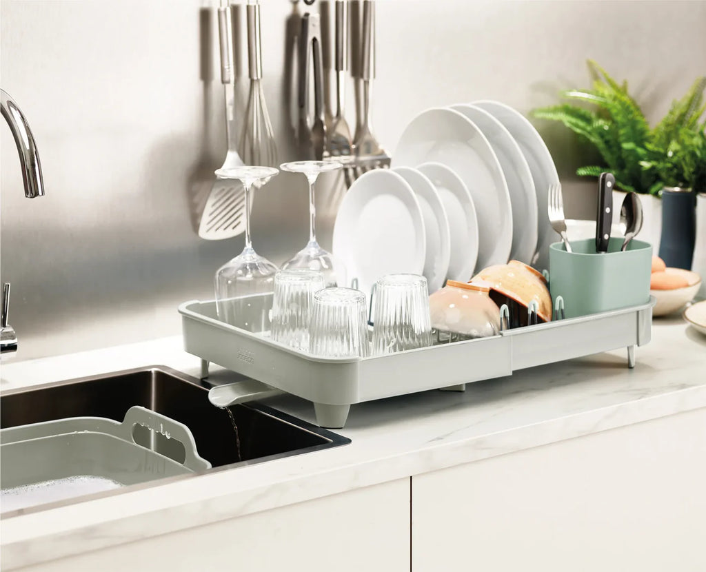 Extendable Dish Rack, Stone