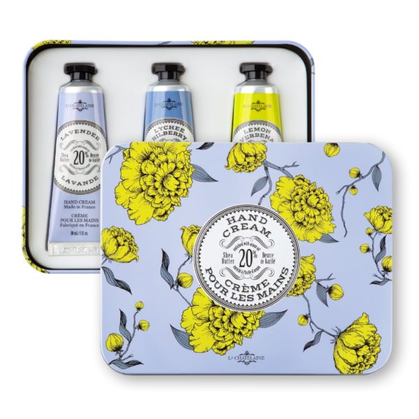 La Chatelaine Lavender Hand Cream Trio