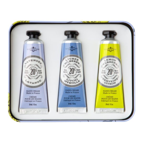 La Chatelaine Lavender Hand Cream Trio