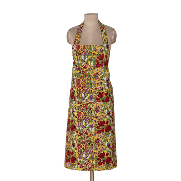 Couleur Nature Jardin Apron Red & Green