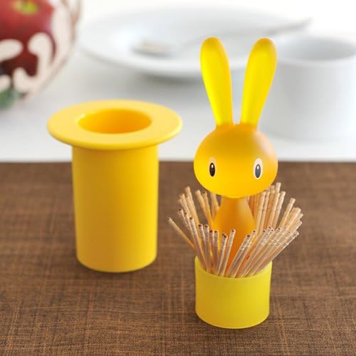 Magic Bunny Toothpick Holder, Yellow