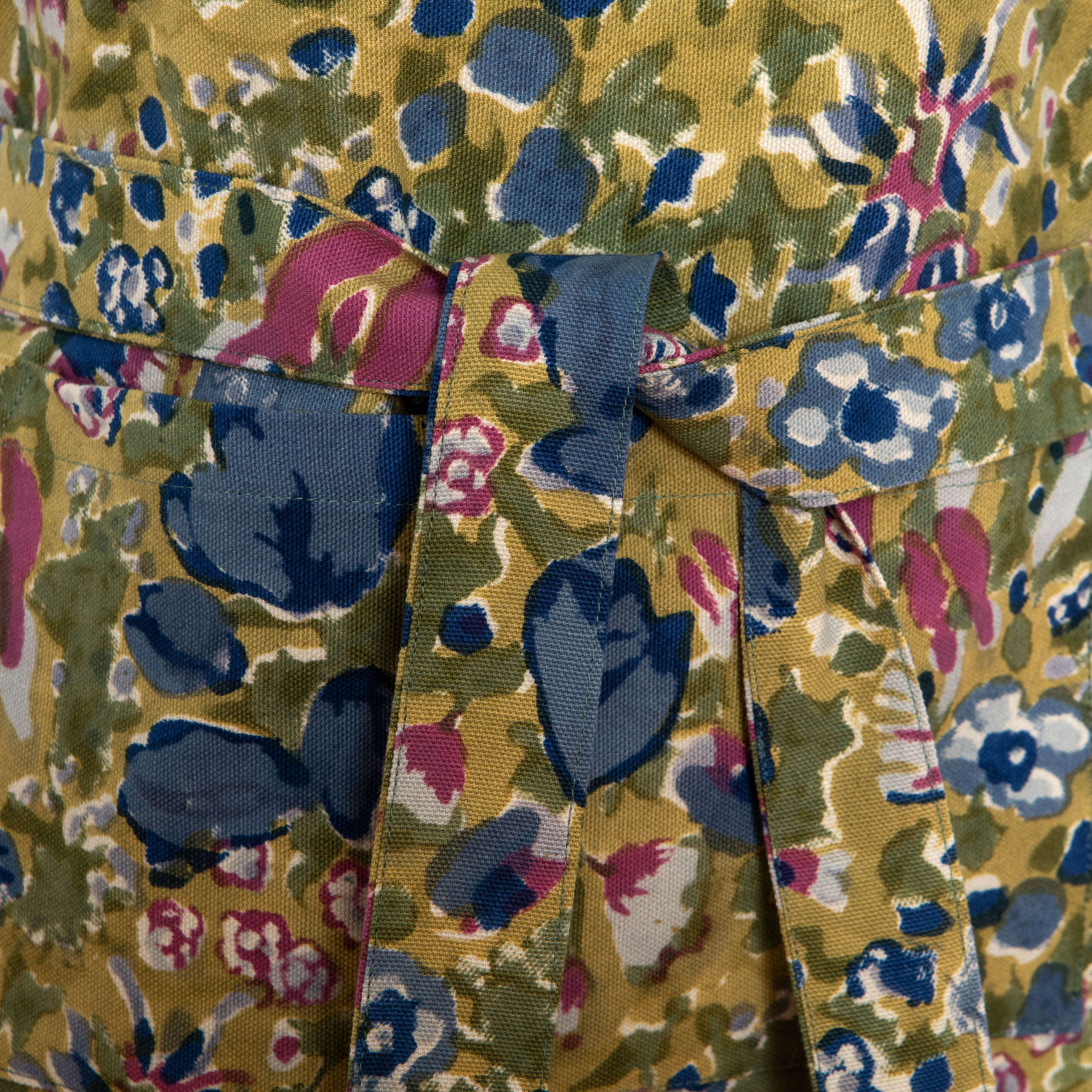Couleur Nature Jardin Apron Blue & Vert