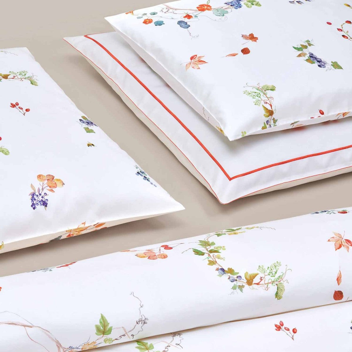 Christian Fischbacher Premium Duvet Cover Set, INDIAN SUMMER SATIN