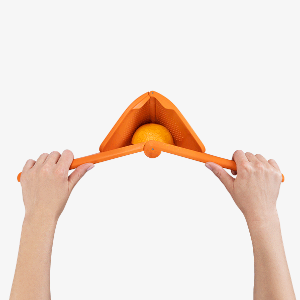 Dreamfarm Fluicer Citrus Juicer, Orange