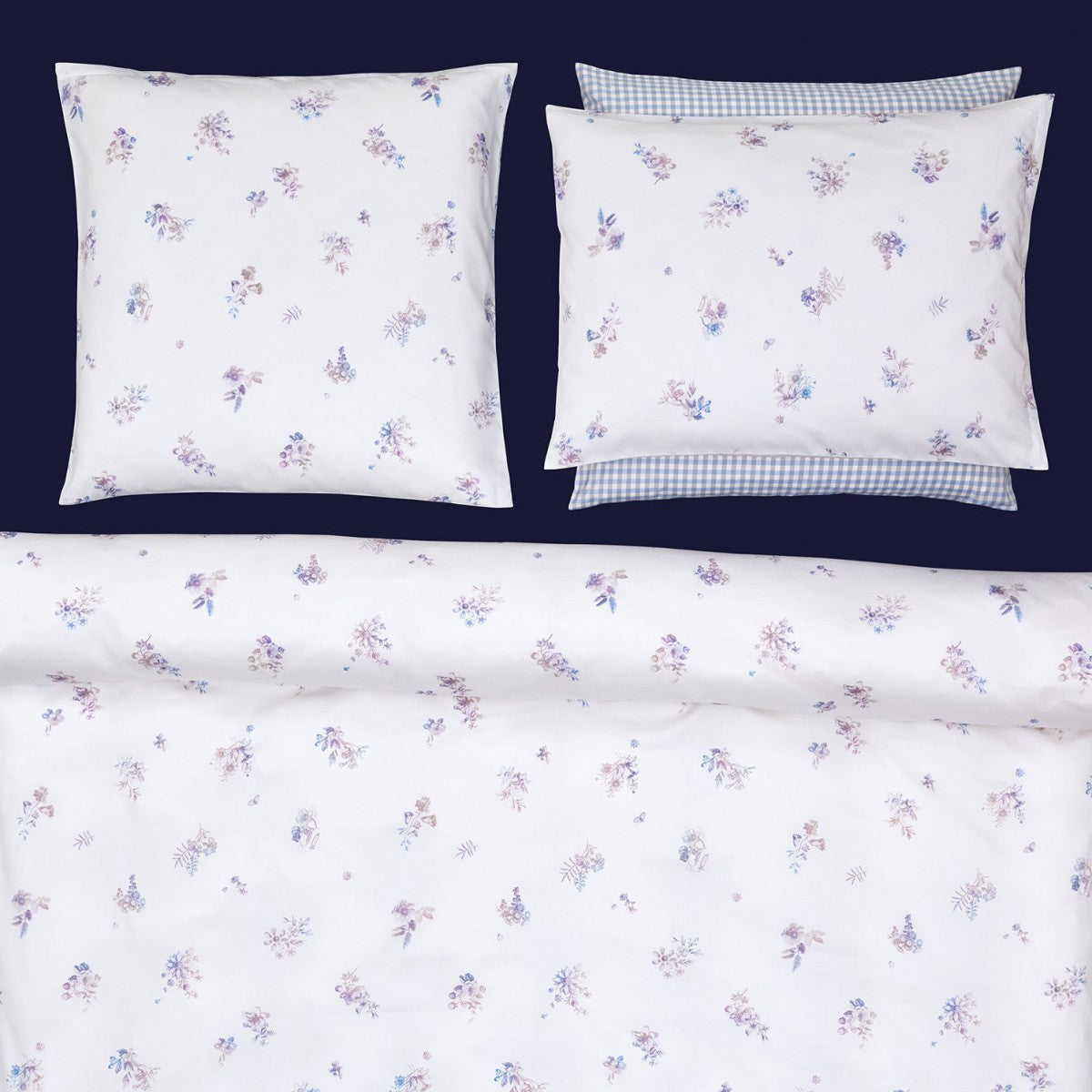 Christian Fischbacher Premium Duvet Cover Set, FIORELLA FINE SATIN