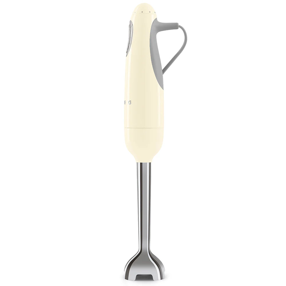 SMEG Retro-Style Hand Blender with Accessory Set – Cream
