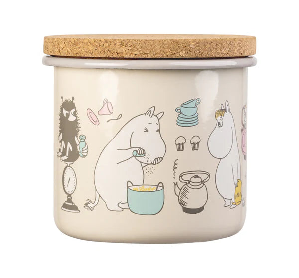 MOOMIN ENAMEL JAR 1.3L BON APPETIT