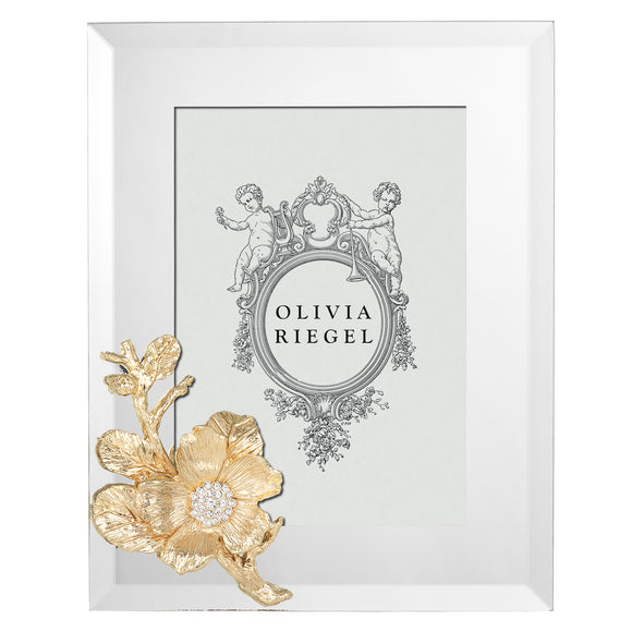 Olivia Riegel Frame- Gold Botanica 5X7