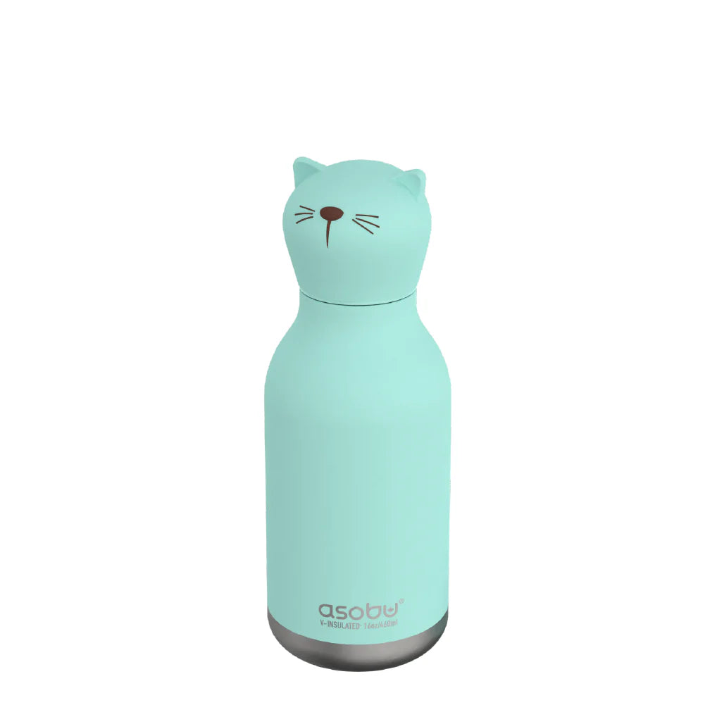 ASOBU Bestie Animal Bottle 16 oz. Cat