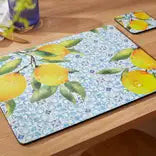 Amalfi Lemons Set of 4 Large Placemats