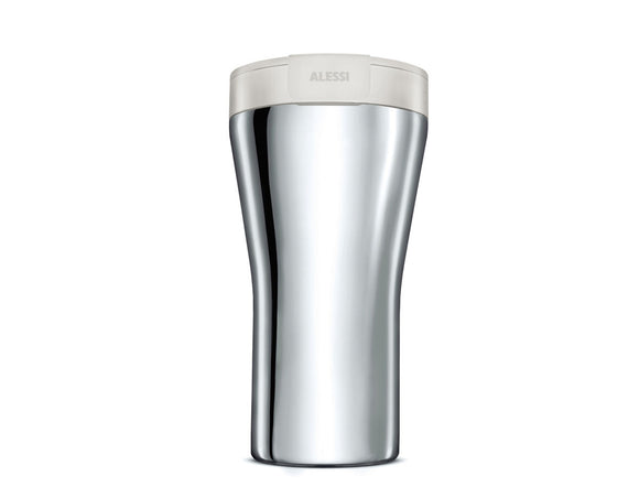 Alessi Caffa Travel Mug, White