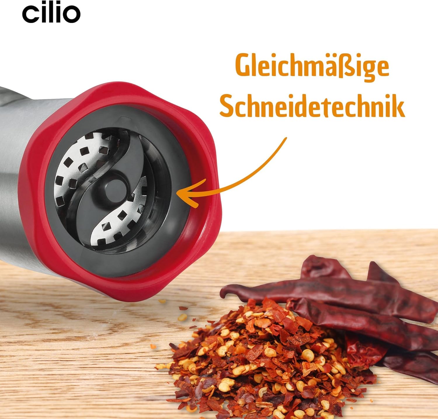 Cilio Premium Piccante Chili Mill Grinder