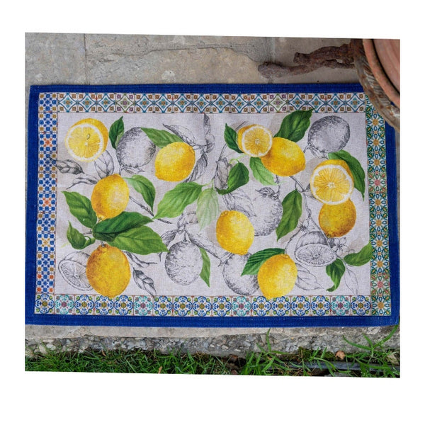 tessitura toscana telerie プレイスマット Tessitura Toscana Telerie– Italian Floormat Cetara