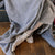 Ibena Blanket- Lausanne 70x100 Gray