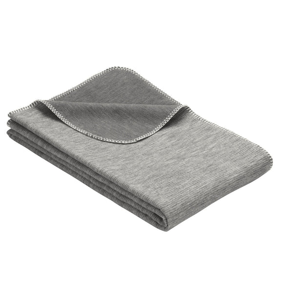 Ibena Blanket- Lausanne 70x100 Gray