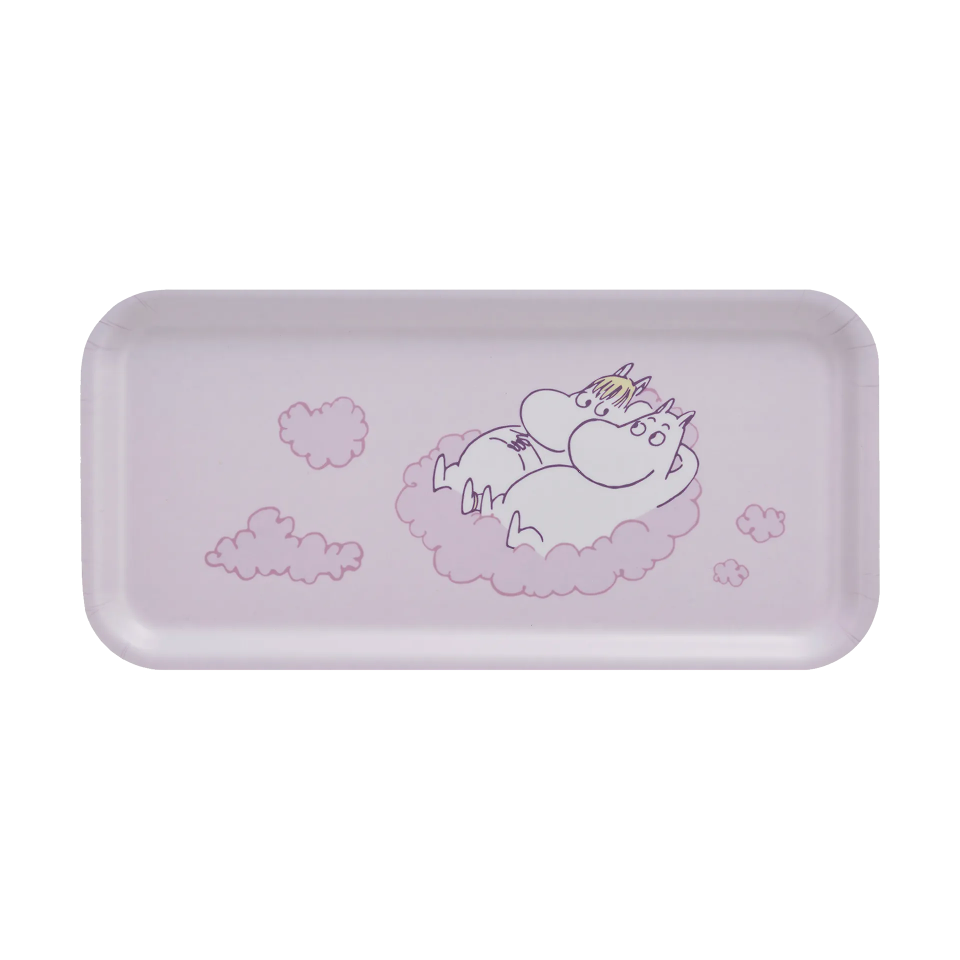 MOOMIN TRAY 27X13, IN THE CLOUDS