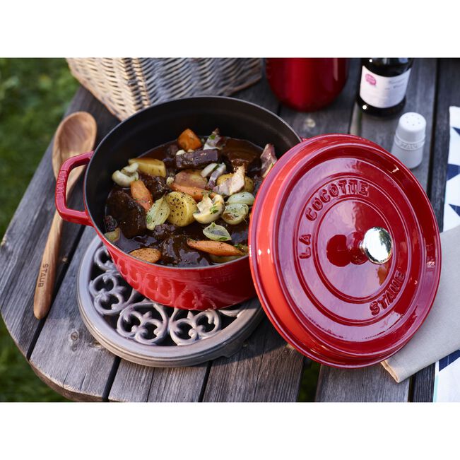 Staub Lilly Trivet 9" Graphite