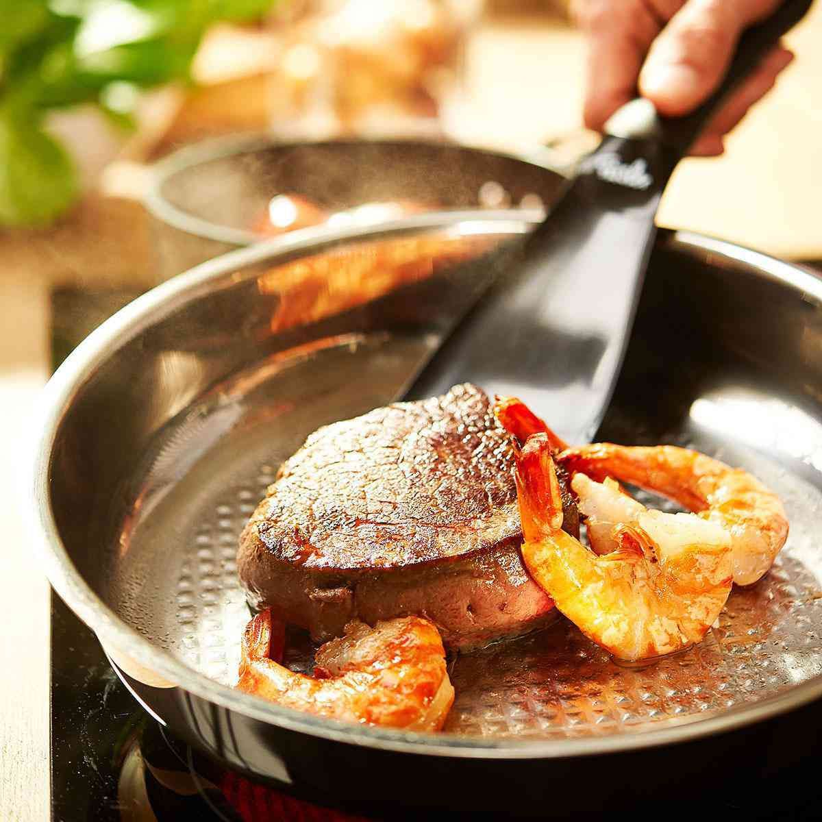 Fissler Steelux Premium Crispy Stainless Steel Induction Frying Pan 28cm