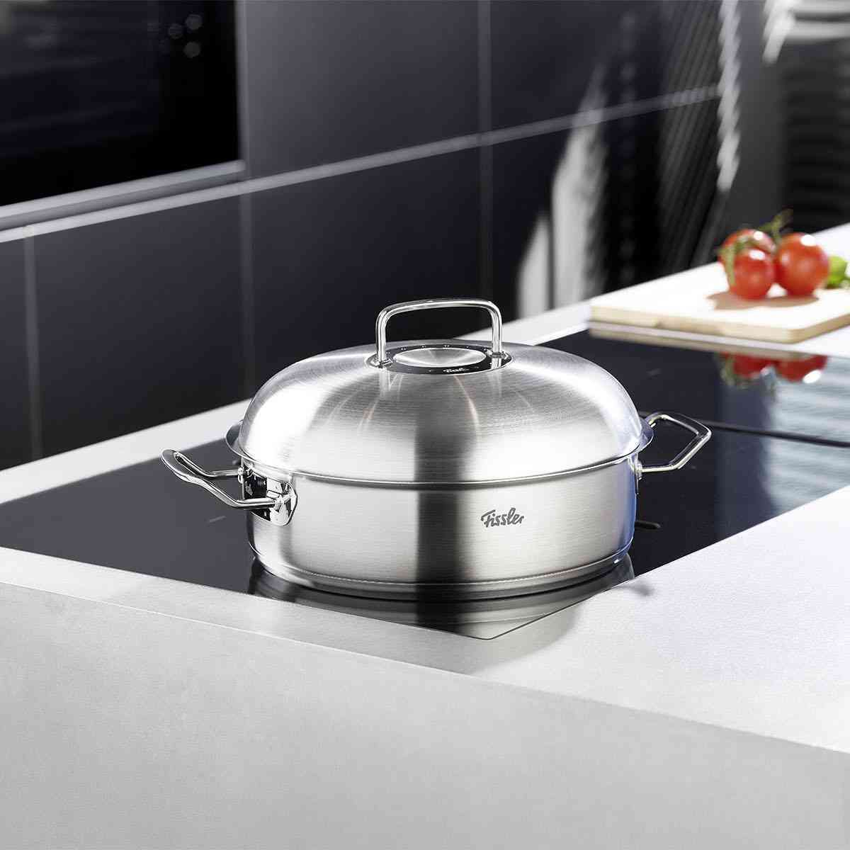 Pure-profi collection Dutch Oven/Roaster with High Domed Lid, 5.1 Quart