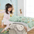 Ibena Kids Blanket - Jacquard Liona Lion Ivory/Grey 75x100